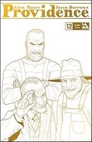 Providence issue 12-I Jacen Burrows Gold Leather Cover
