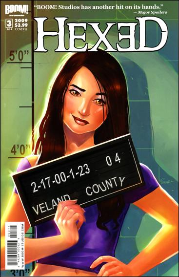 Hexed (2008) issue 3-B Joe Pekar Cover