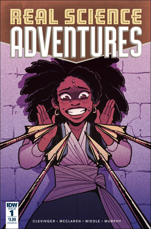 Real Science Adventures: The Nicodemus Job issue 1-B J.N. Wiedle Cover