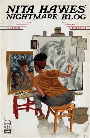 Nita Hawes' Nightmare Blog issue 6-B Jason Shawn Alexander Cover
