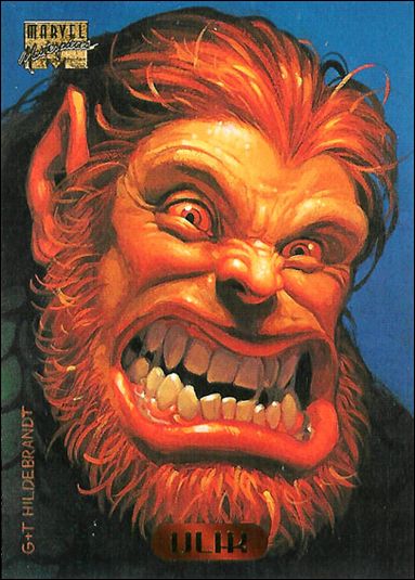 1994 Marvel Masterpieces (Base Set) card 128 Ulik