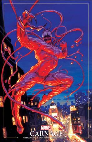 Carnage (2023) issue 3-B Greg & Tim Hildebrandt Marvel Masterpiece Cover