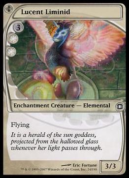 Magic the Gathering: Future Sight (Base Set) card 24 Lucent Liminid