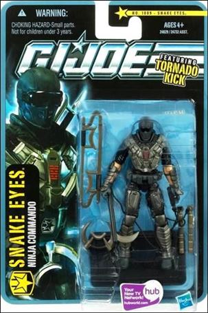 G.I. Joe: The Pursuit of Cobra figure 1009 Snake Eyes (Ninja Commando) 