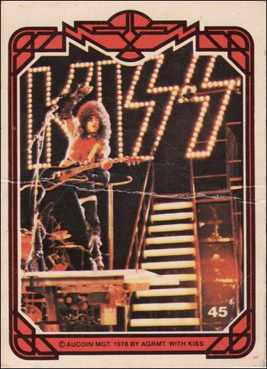 KISS: Series 1 (Base Set) card 45 Paul Stanley