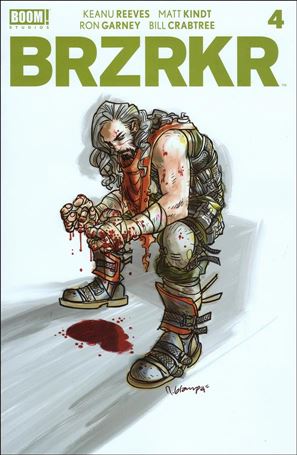 BRZRKR issue 4 Rafael Grampa Cover