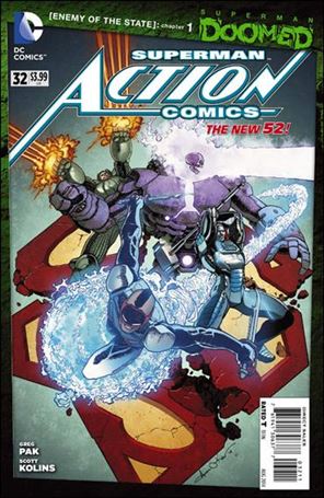 Action Comics (2011) issue 32 Aaron Kuder Cover
