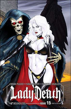 Lady Death (2010) issue 15-B Wraparound Cover