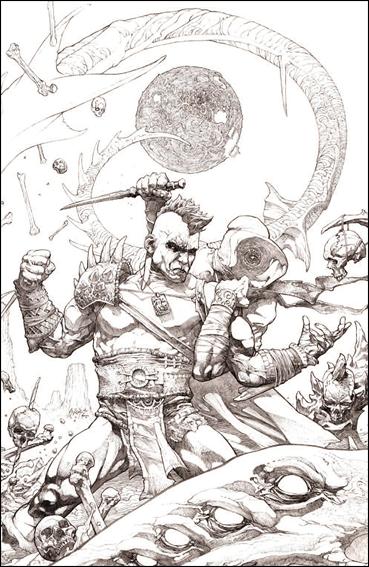 Dark Sun issue 1-D Andy Brase 1:25 Virgin Sketch Cover