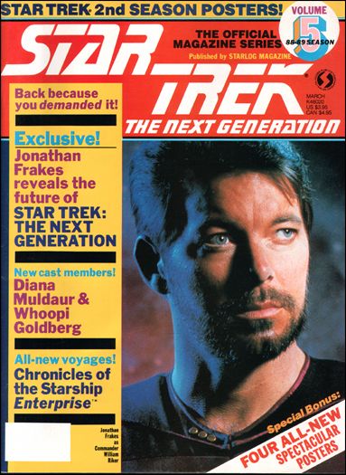 Official Star Trek: The Next Generation Magazine issue 5