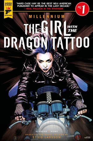 Millennium: The Girl with the Dragon Tattoo issue 1-B Tomm Coker Cover