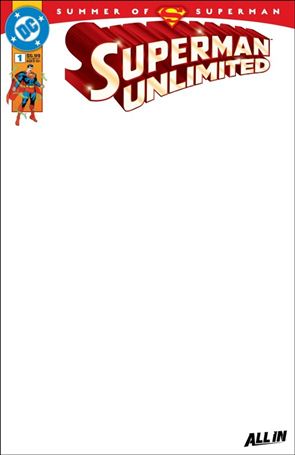 Superman Unlimited (2025) issue 1-I Blank Sketch Cardstock Cover