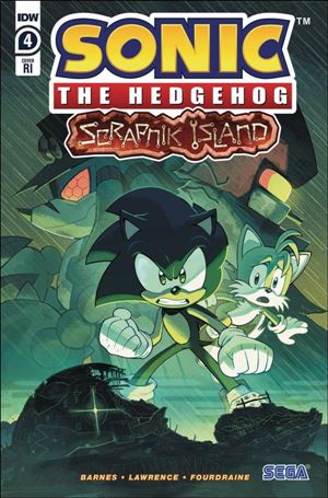 Sonic the Hedgehog: Scrapnik Island issue 4-C Jack Lawrence 1:10 Cover