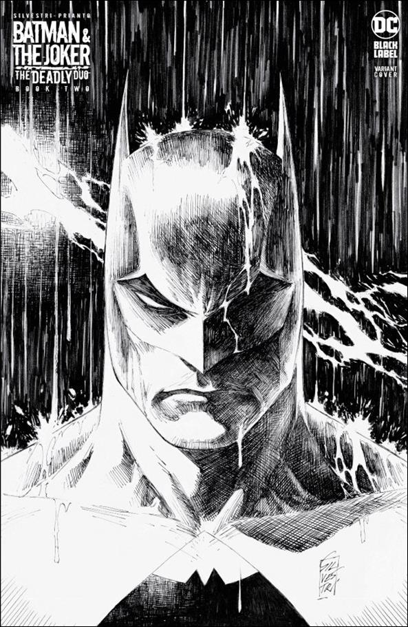 Batman & the Joker: The Deadly Duo issue 2-F Marc Silvestri 1:50 B&W Cover