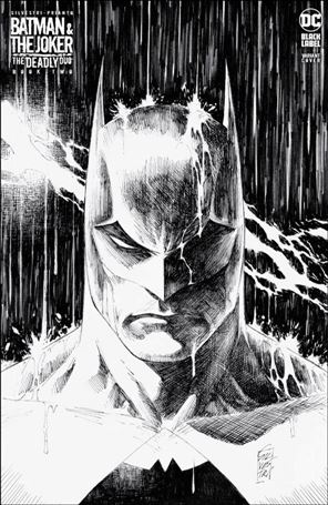 Batman & the Joker: The Deadly Duo issue 2-F Marc Silvestri 1:50 B&W Cover