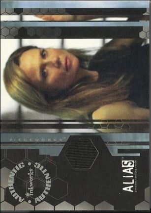 Alias: Season Two (Pieceworks Subset) card PW7 Top Worn By Lena Olin As Irina Derevko