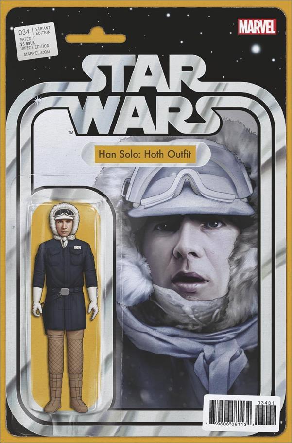 Star Wars (2015) issue 34-C John Tyler Christopher Action Figure Cover