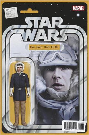 Star Wars (2015) issue 34-C John Tyler Christopher Action Figure Cover