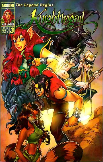 Knightingail: The Legend Begins issue 3-B Maria Cristina Francisco Cover