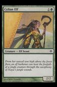 Magic the Gathering: Shards of Alara (Base Set) card 127 Cylian Elf