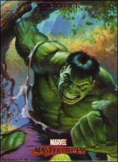 2007 Marvel Masterpieces (Base Set) card 37 The Hulk