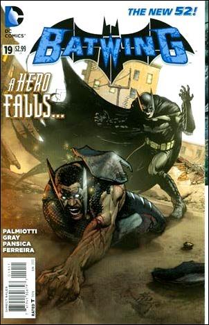 Batwing issue 19 Gatefold Cover