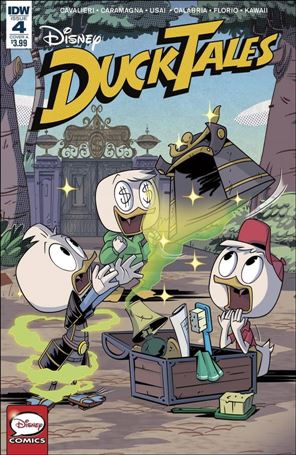 Ducktales (2017) issue 4 Marco Ghiglione Cover