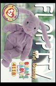 Beanie Babies Series 1 (Base Set) card 76 Floppity the Bunny