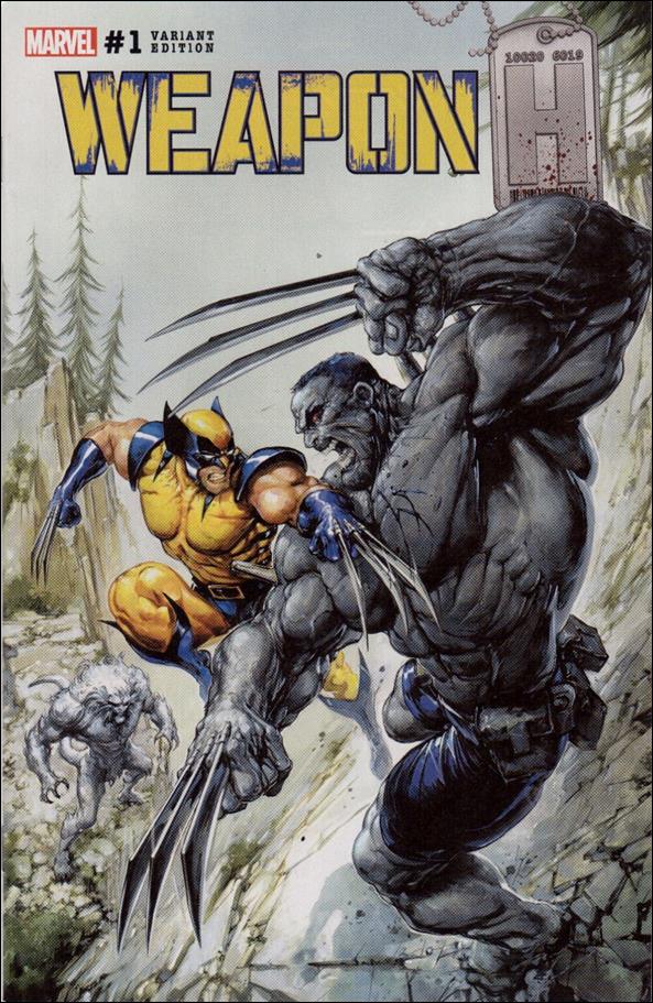 Weapon H issue 1-N Clayton Crain Secret Cover 