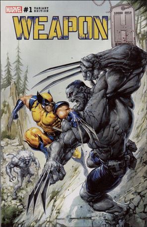 Weapon H issue 1-N Clayton Crain Secret Cover 