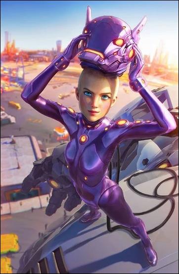 We Live: Age of the Palladions issue 1 White-E Tiago da Silva 616 Comics Cover 1/500
