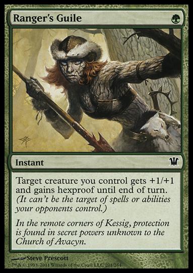 Magic the Gathering: Innistrad (Base Set) card 201 Ranger's Guile