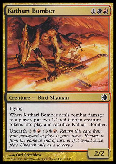 Magic The Gathering: Alara Reborn (Base Set) card 41 Kathari Bomber