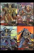 Fleer Ultra Skeleton Warriors (Promo) card nn 4-Card Promo Sheet