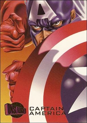 Marvel Ultra: Onslaught (Base Set) card 22 Captain America