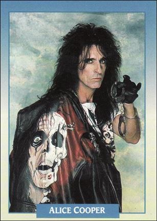 Rock Cards (Base Set) card 140 Alice Cooper