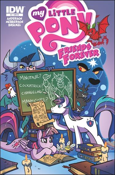 My Little Pony: Friends Forever issue 4-C Chad Thomas 1:10 Cover