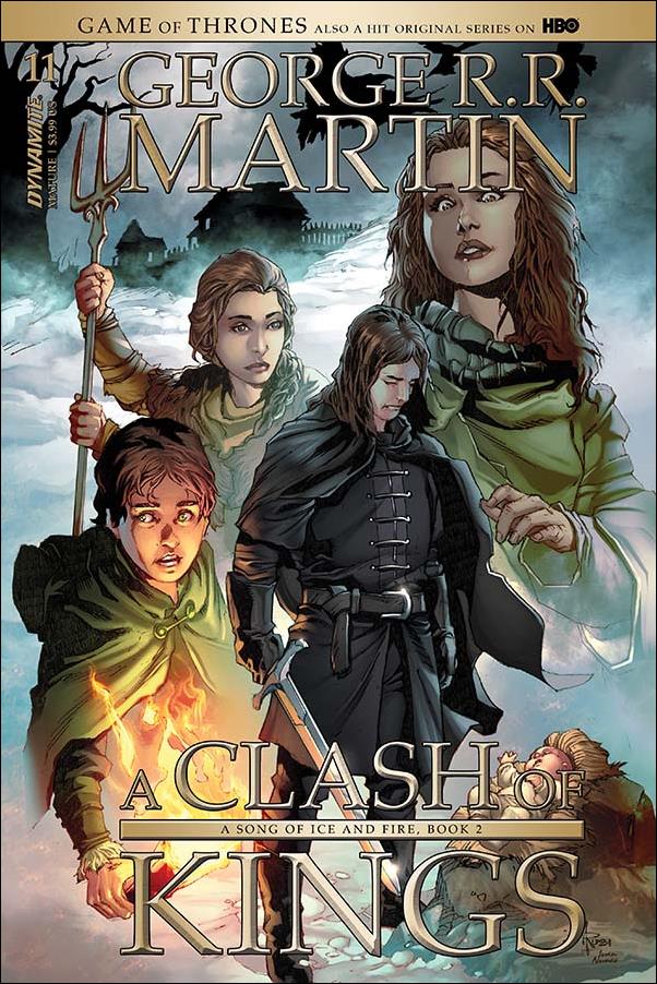 George R. R. Martin's a Clash of Kings (2017) issue 11-B Mel Rubi Cover