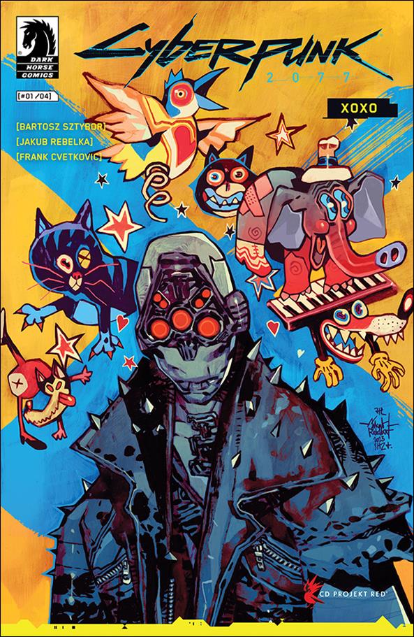 Cyberpunk 2077: XOXO issue 1 Jakub Rebelka Cover