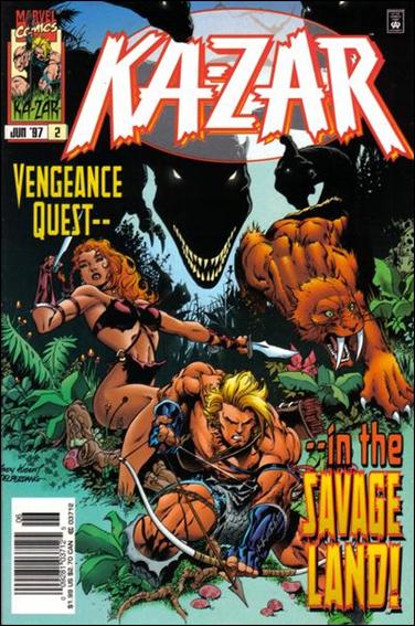 Ka-Zar (1997) issue 2-B Newsstand Edition / Price Variant