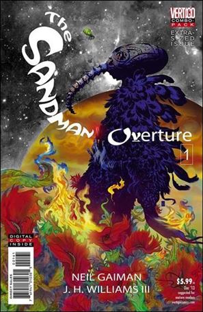 Sandman: Overture issue 1-C Polybagged J.H. Williams III Combo Pack Cover