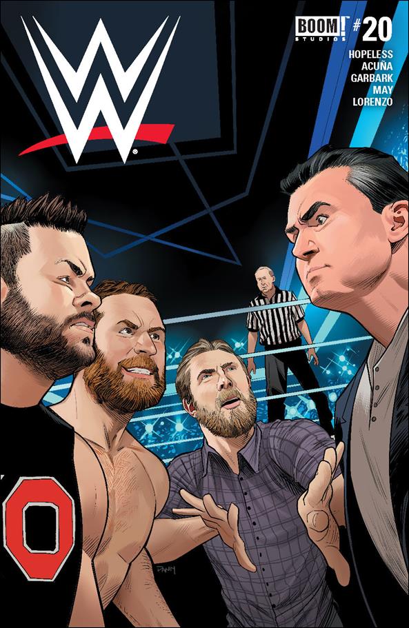 WWE issue 20 Dan Mora Cover