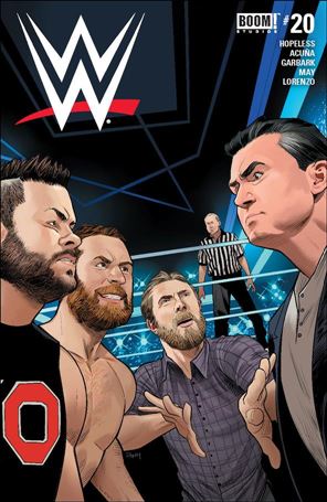 WWE issue 20 Dan Mora Cover