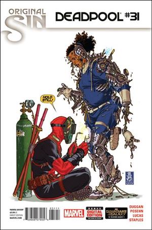 Deadpool (2013) issue 31 Mark Brooks Cover