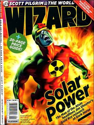 Wizard: The Magazine of Comics, Entertainment and Pop Culture issue 227-B Doctor Solar Cover