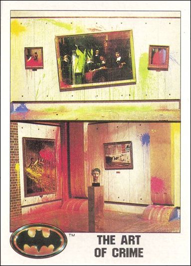 Batman: Series 1 (Base Set) card 68 The Art of Crime