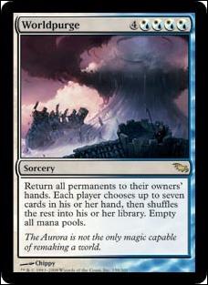 Magic the Gathering: Shadowmoor (Base Set) card 156 Worldpurge