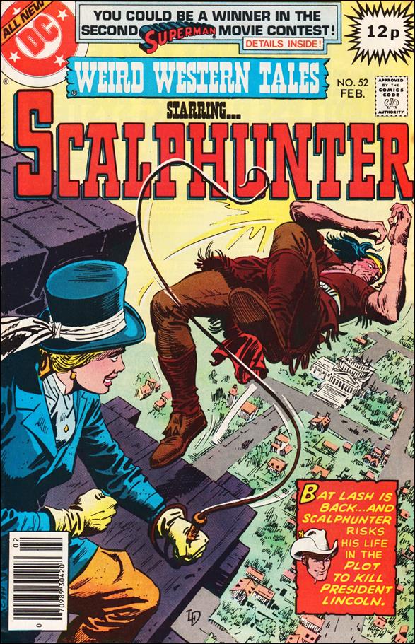 Weird Western Tales (1972) issue 52-B UK Price Cover