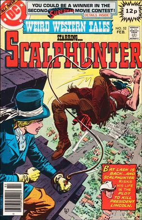 Weird Western Tales (1972) issue 52-B UK Price Cover