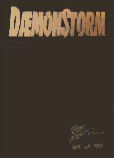 Daemonstorm issue 1-B Gold Foil Cover (Signed by Joe Martin) 1/995 